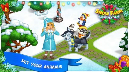 Screenshot 19: Farm Snow - Santa family story