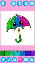 Screenshot 20: Cute Kawaii Colouring Book for Kids with Glitters