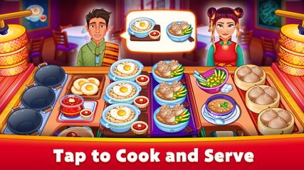 Screenshot 1: Asian Cooking Games: Star Chef