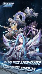 Screenshot 1: Goddess Legion: Silver Lining - AFK RPG