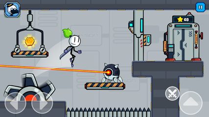 Screenshot 1: Stick Fight - Prison Escape