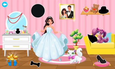 Screenshot 7: Princess Coloring Book Glitter & Girls Dress Up