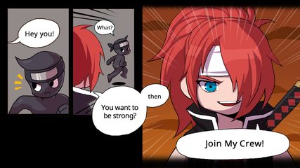 Screenshot 3: Rogue Ninja - Tap Idle RPG