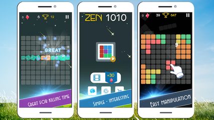 Screenshot 1: Zen 1010 : Block Puzzle Game