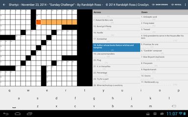 Screenshot 5: Shortyz Crosswords