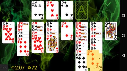 Screenshot 1: Selective Castle Solitaire