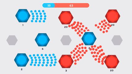 Screenshot 8: Clash of Dots - 1v1 RTS