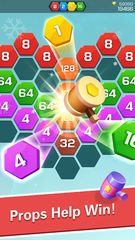 Screenshot 5: Merge Block Puzzle - 2048 Hexa