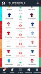Screenshot 17: Superbru Predictor & Fantasy Sports Games