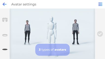 Screenshot 3: Freezio Figure Skating 3D app for training jumps.