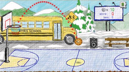 Screenshot 2: Doodle Basketball