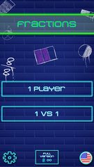 Screenshot 1: Fraction Challenge: Math games