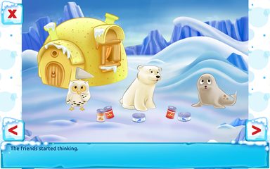 Screenshot 10: Polar Bear Cub - Fairy Tale with Games Free