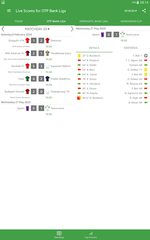 Screenshot 6: Live Scores for OTP Bank Liga 2021/2022