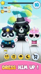 Screenshot 3: Pu cute panda bears pet game