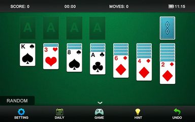 Screenshot 5: Solitaire!