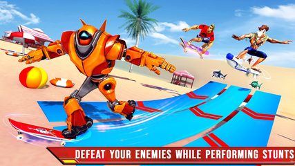 Screenshot 13: Flying Skateboard Robot Car