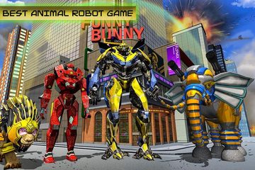 Screenshot 4: Elephant Vs Lion Robot Game