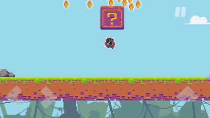 Screenshot 3: DERE EVIL EXE: Meta Horror Pixel Platformer