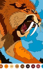 Screenshot 13: Dinosaur Coloring Book – Encyclopedia for Kids