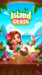 Screenshot 1: Island Crush - Match 3 Puzzle
