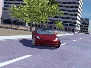 Screenshot 2: Urban Electric Car Game