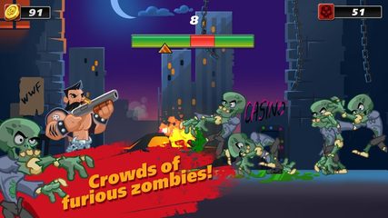 Screenshot 5: One Finger Zombie Shooter