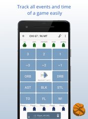 Screenshot 2: Statastic Basketball - record.analyze.improve