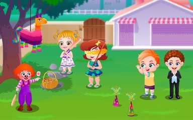 Screenshot 1: Baby Hazel Backyard Party