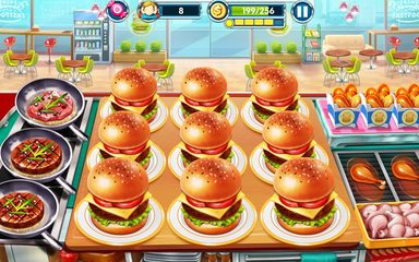 Screenshot 9: Cooking World Crazy Diner Mama