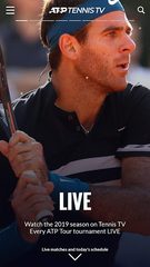 Screenshot 1: Tennis TV - Live ATP Streaming