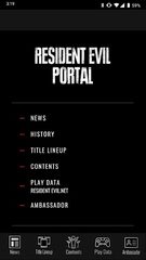 Screenshot 2: Resident Evil Portal