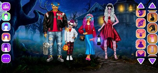 Screenshot 2: Monsters Dress Up Games