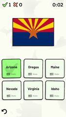 Screenshot 2: US States Quiz - Maps, Flags, Capitals & More