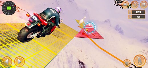 Screenshot 2: Stunt Bike Rider : Crazy Games 4+
