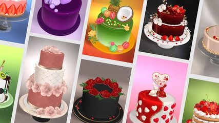 Screenshot 11: Cake Coloring 3D