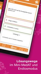 Screenshot 6: MedAT 2go by MEDBREAKER | MedAT-Vorbereitung