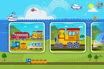 Screenshot 23: Trains Jigsaw Puzzles for Kids
