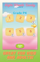 Screenshot 1: Sight Words Candy