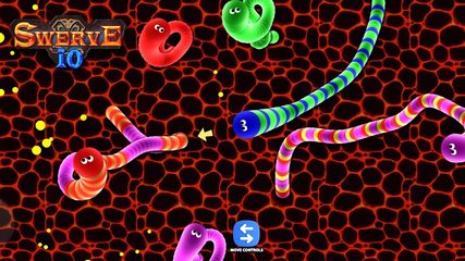 Screenshot 3: Swerve.io - Worm Games