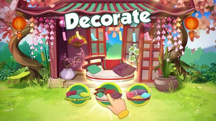 Screenshot 10: Bloomberry match-3 story. Merge fruits & decorate!