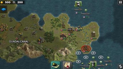 Screenshot 5: Glory of Generals: Pacific-WW2