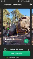 Screenshot 1: Topo Guru x theCrag
