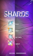 Screenshot 1: Shards - the Brick Breaker