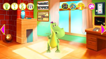Screenshot 1: Talking Dragon Bob