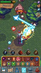 Screenshot 1: Tap Wizard: Idle Magic Quest