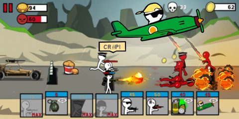 Screenshot 2: Stickman Army: WW Legacy Fight