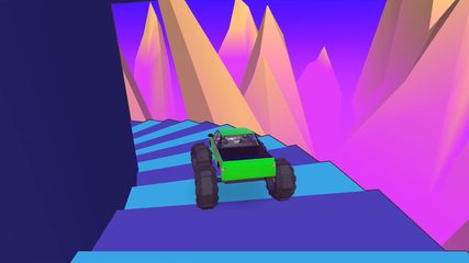 Screenshot 4: Truck Jump Track Mania Stunts Messenger Game 3D