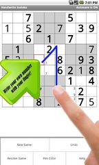 Screenshot 1: Handwrite Sudoku