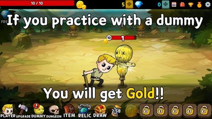 Screenshot 2: Warrior Clicker